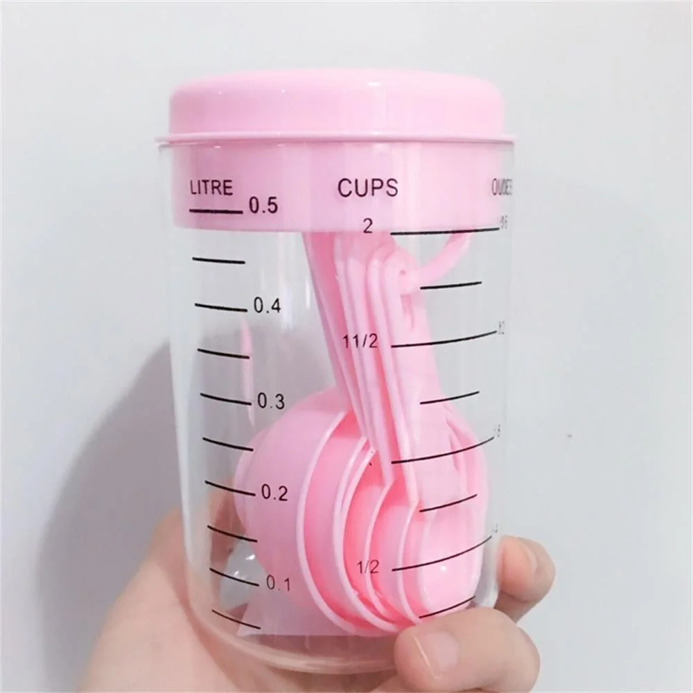 Coffee Tea And Sugar Set - 7 Pieces / Set Plastic Measuring