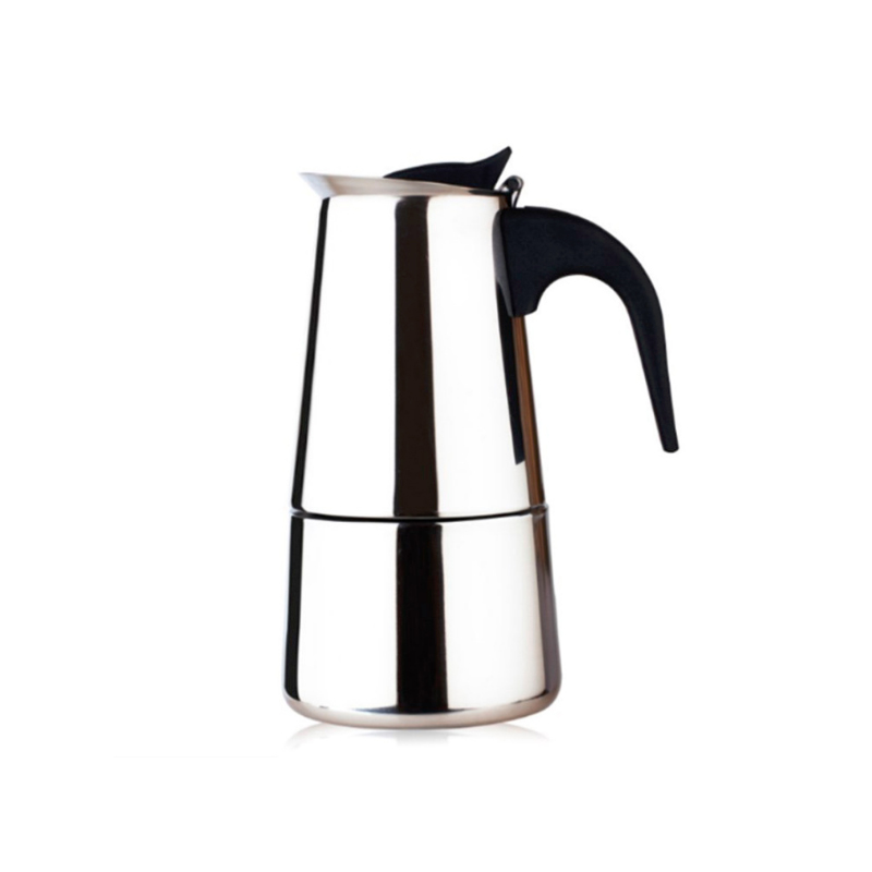 Moka Pot Stove - 100ml/200ml/300ml/450ml/600ml Portable Espresso Coffee Maker Moka