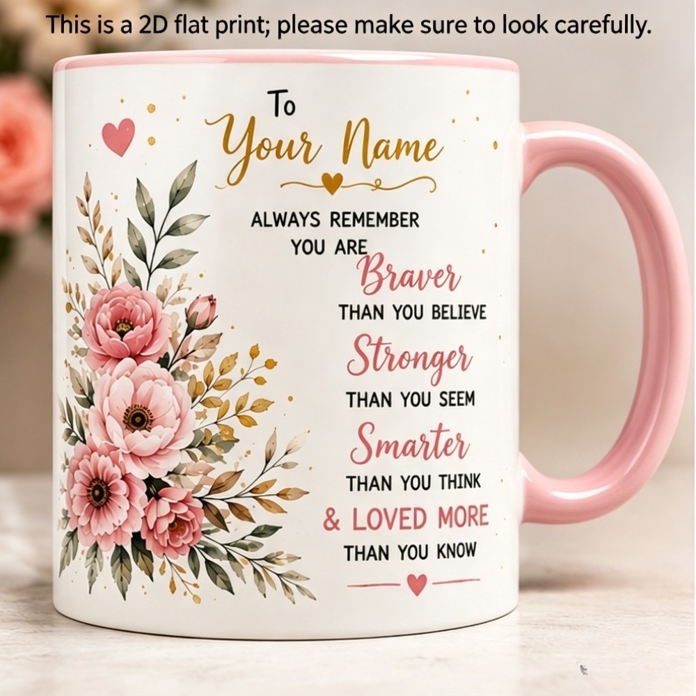 Coffee Tea Name - Custom Name 2D Print Coffee Mug