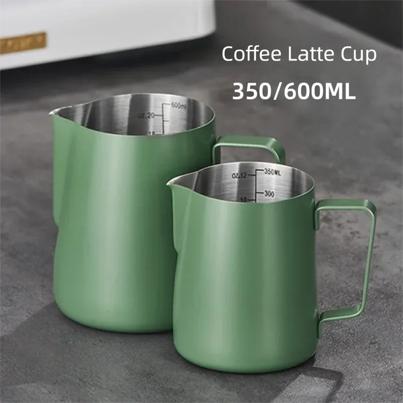 Barista Milk Jug - 350/600ML Coffee Milk Frothing Pitcher Jug