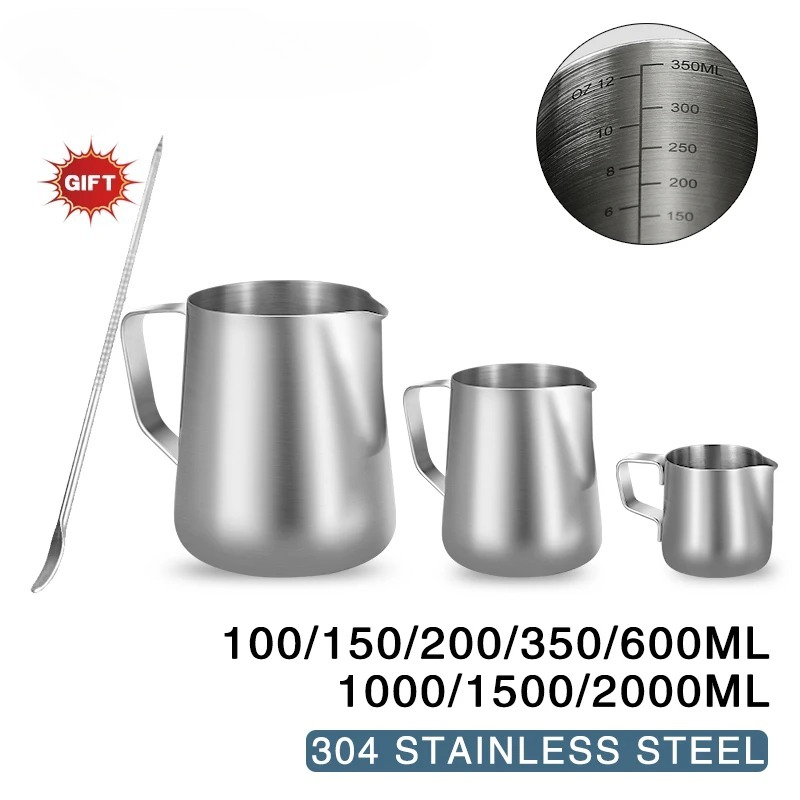 Professional Stainless Steel M - Barista Milk Jug ulasan dan harga