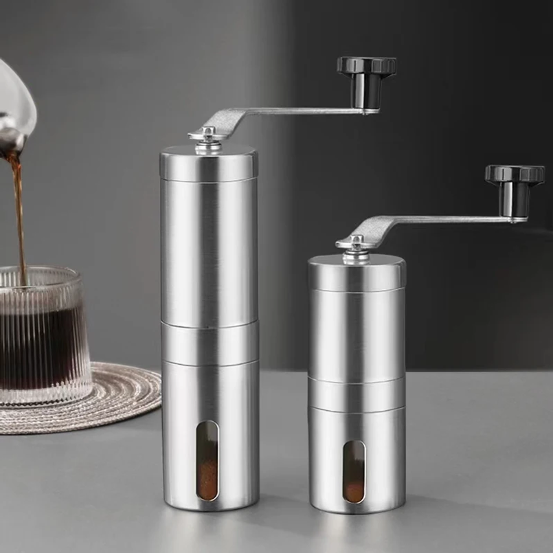 Stainless Home Portable Manual - Burr Hand Grinder ulasan dan harga