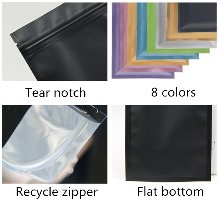 200PCS Matte Flat Aluminum Foi - Coffee Tea Images ulasan dan harga