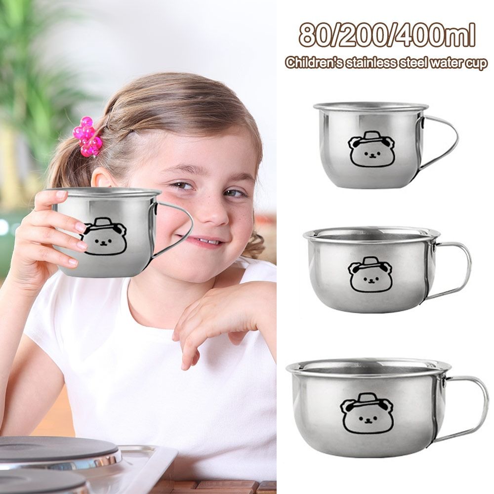 80/200/400ML Kid Water Cup Bea - Coffee Tea & Jane ulasan dan harga