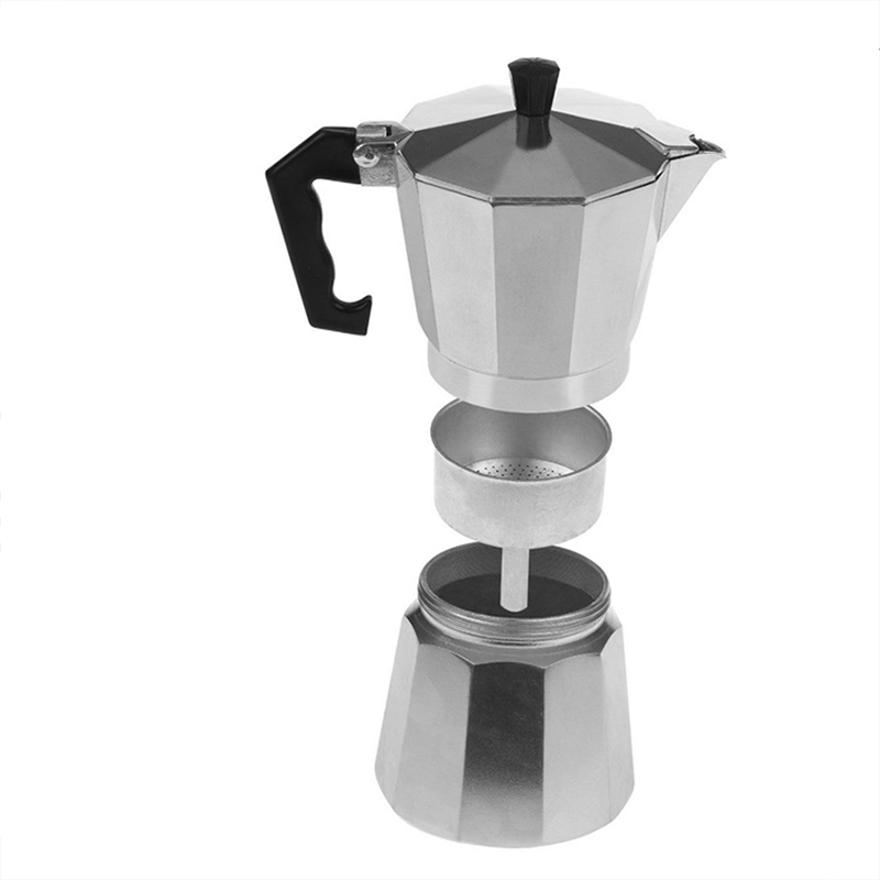 Aluminum Espresso Maker Latte  - Moka Pot Stove ulasan dan harga
