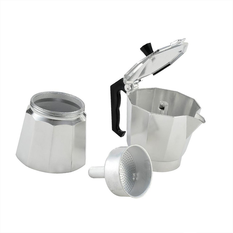 Aluminum Espresso Maker Latte  - Moka Pot Stove ulasan dan harga