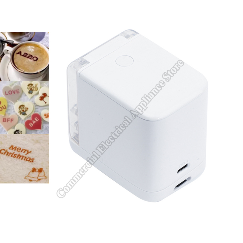 Handheld Food Printer Food Wit - Coffee Tea Images ulasan dan harga