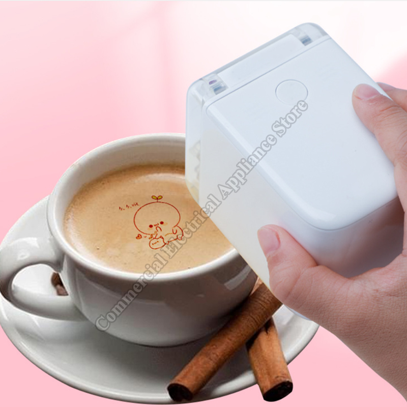 Handheld Food Printer Food Wit - Coffee Tea Images ulasan dan harga