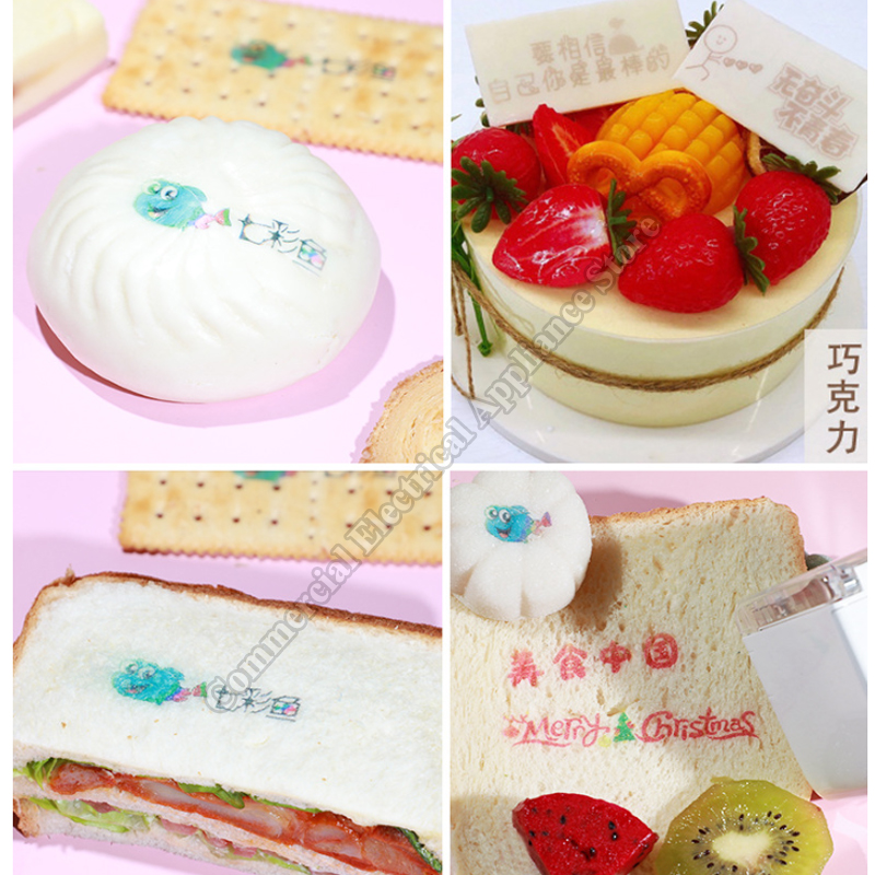 Handheld Food Printer Food Wit - Coffee Tea Images ulasan dan harga