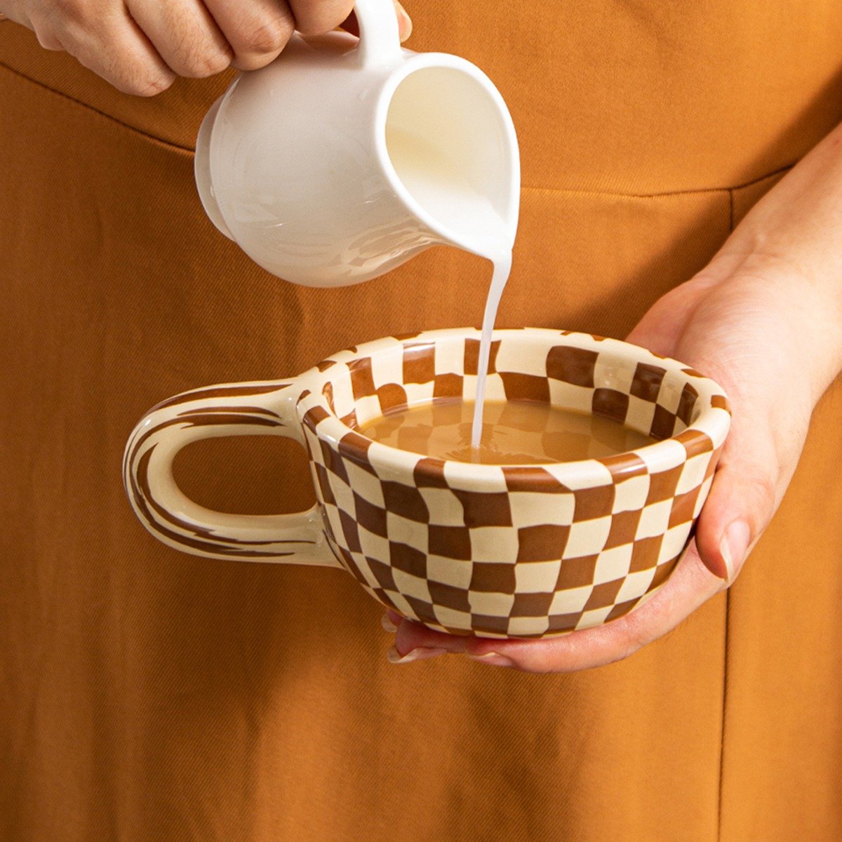 1pc Ceramic Coffee Mug with Wr - Coffee Tea & Jane ulasan dan harga