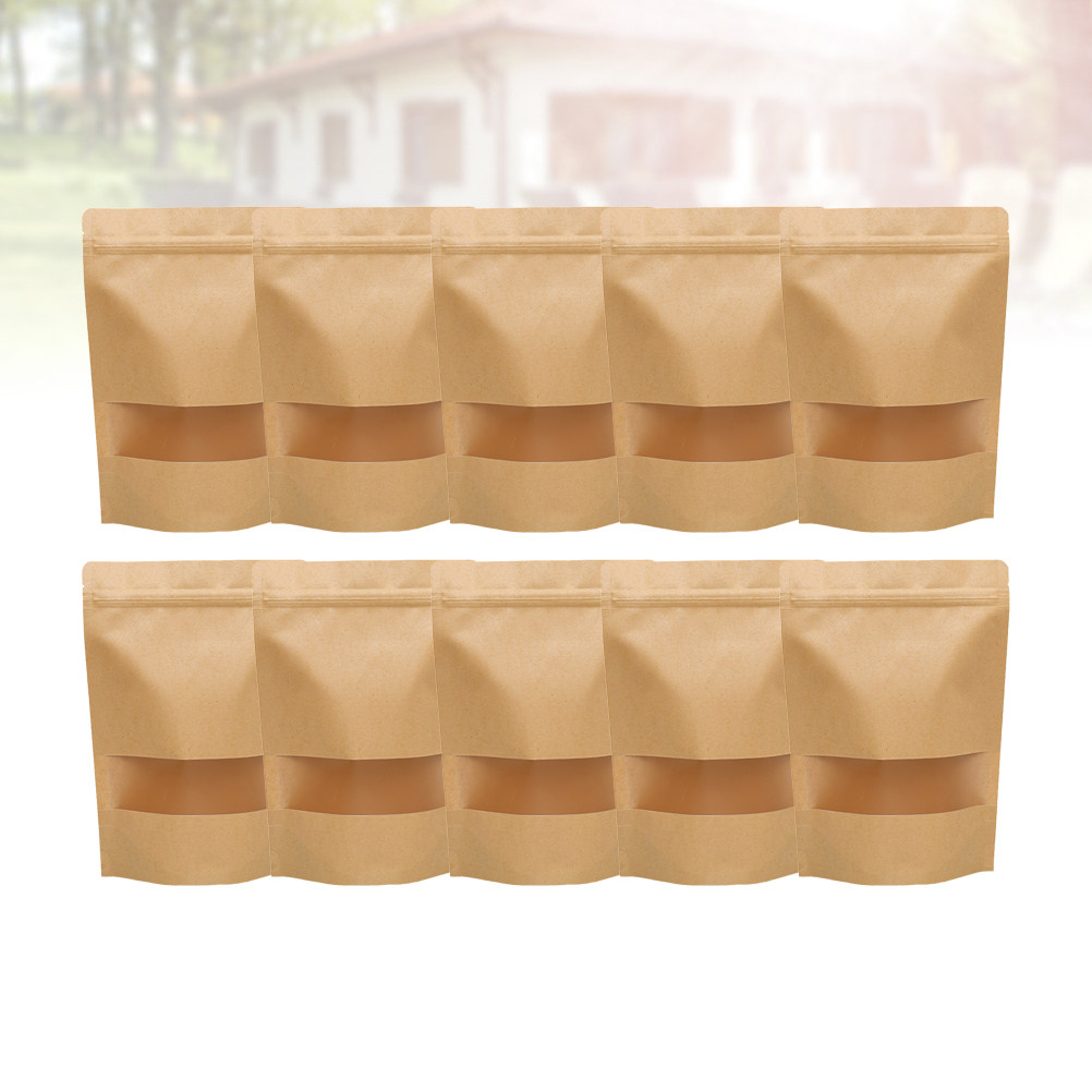 50Pcs Eco Friendly Kraft Paper - Coffee Tea & Jane ulasan dan harga