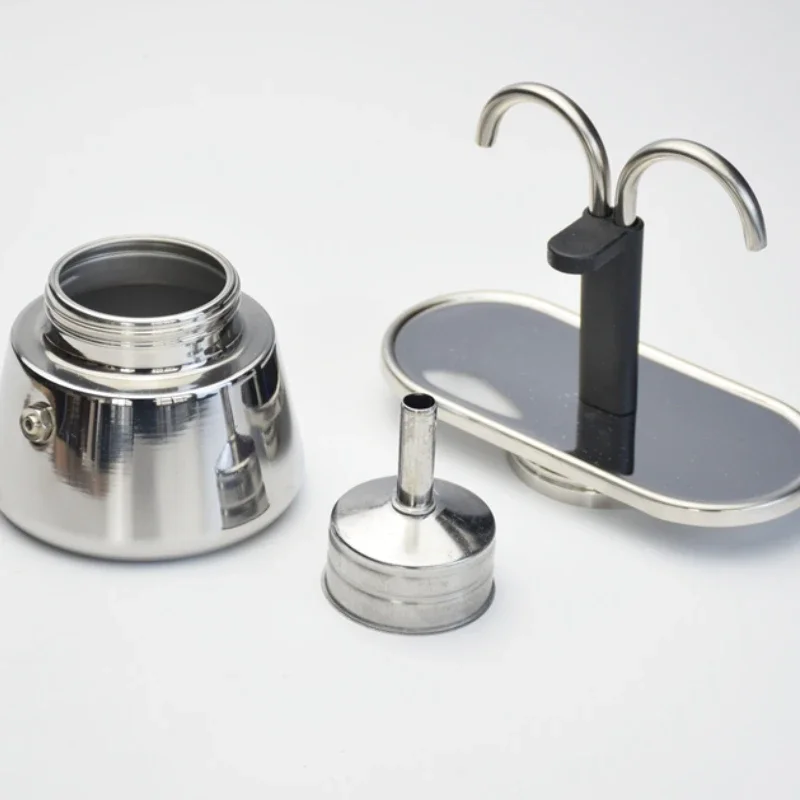 200ML Mini Moka Pot Double Tub - Moka Pot Stove ulasan dan harga