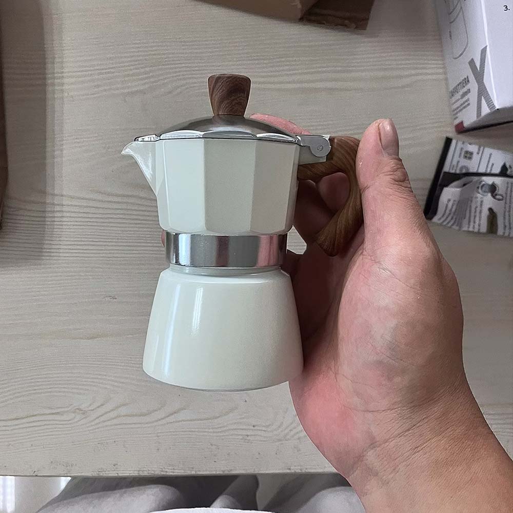 Aluminum Italian Moka Espresso - Moka Pot Stove ulasan dan harga