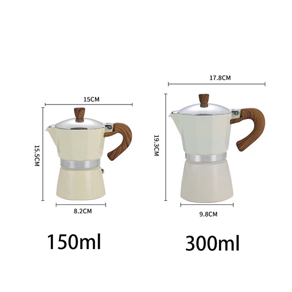 Aluminum Italian Moka Espresso - Moka Pot Stove ulasan dan harga