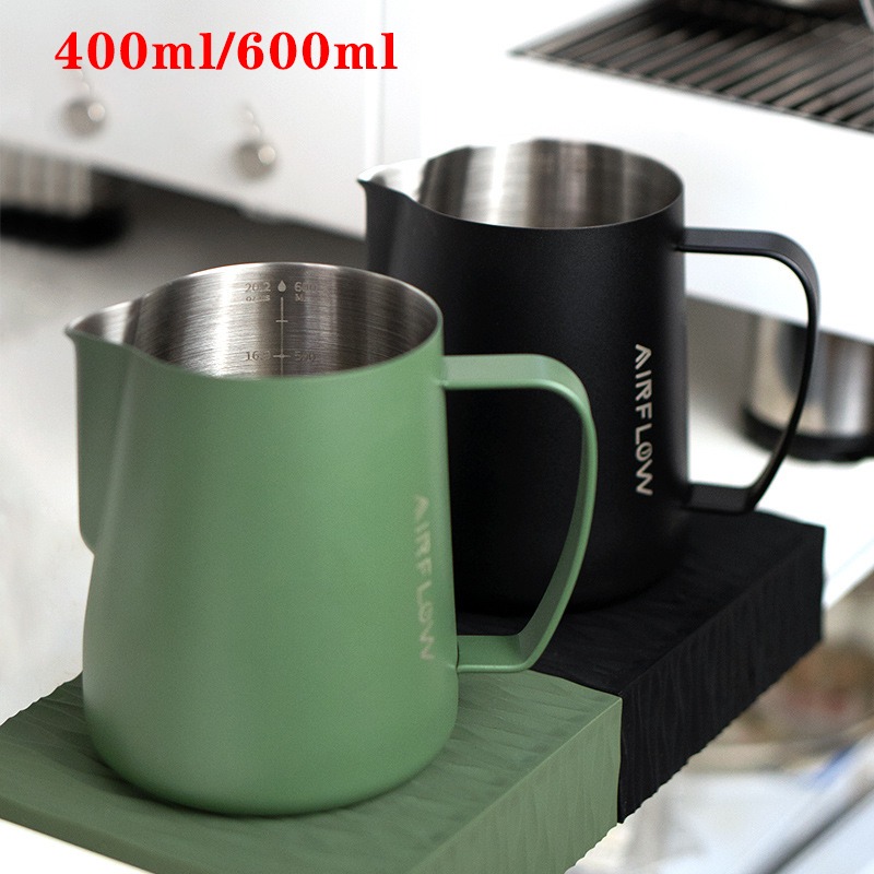 400ml/600ml Stainless Steel Co - Barista Milk Jug ulasan dan harga