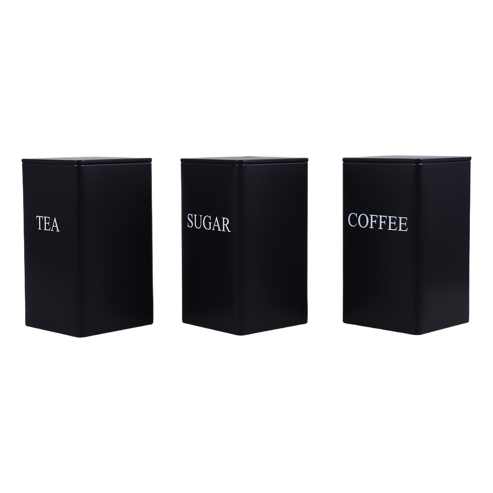 3Pcs Kitchen Storage Canisters - Coffee Tea Sugar ulasan dan harga