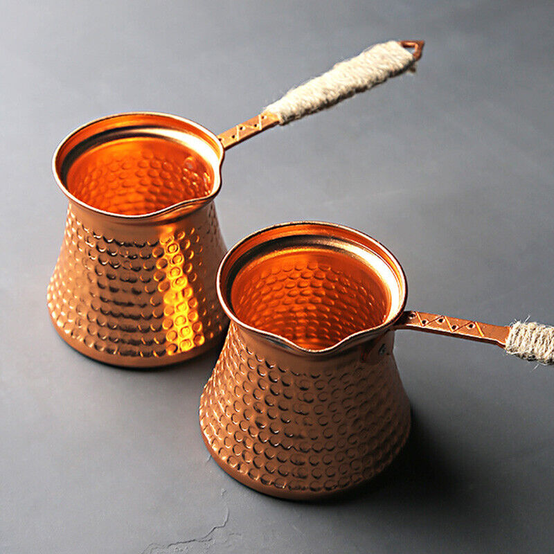 Coffee Pot Antique Copper Turk - Moka Pot Stove ulasan dan harga