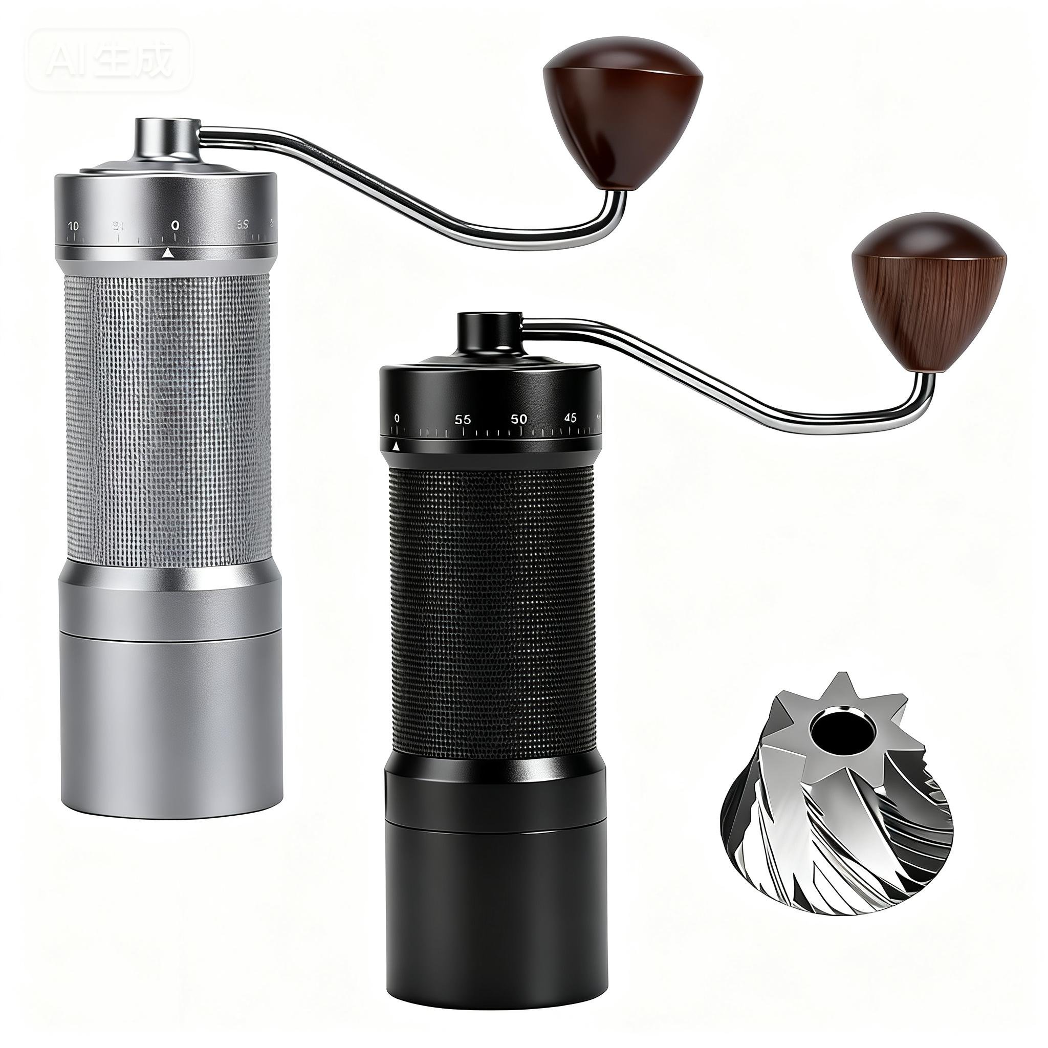 Magnetic Manual Hand Coffee Gr - Burr Hand Grinder ulasan dan harga