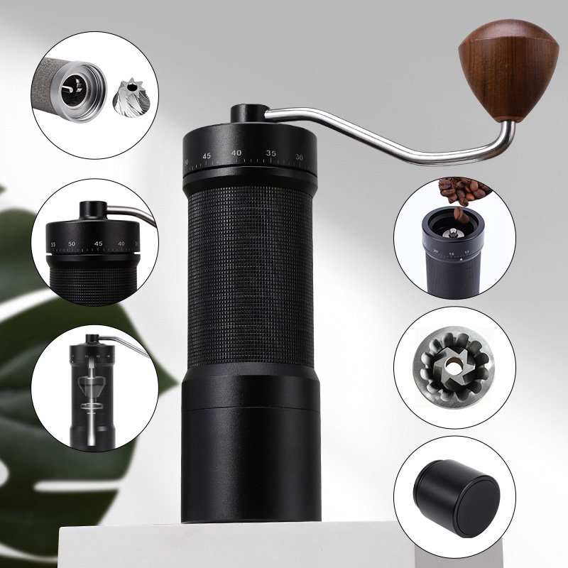 Magnetic Manual Hand Coffee Gr - Burr Hand Grinder ulasan dan harga
