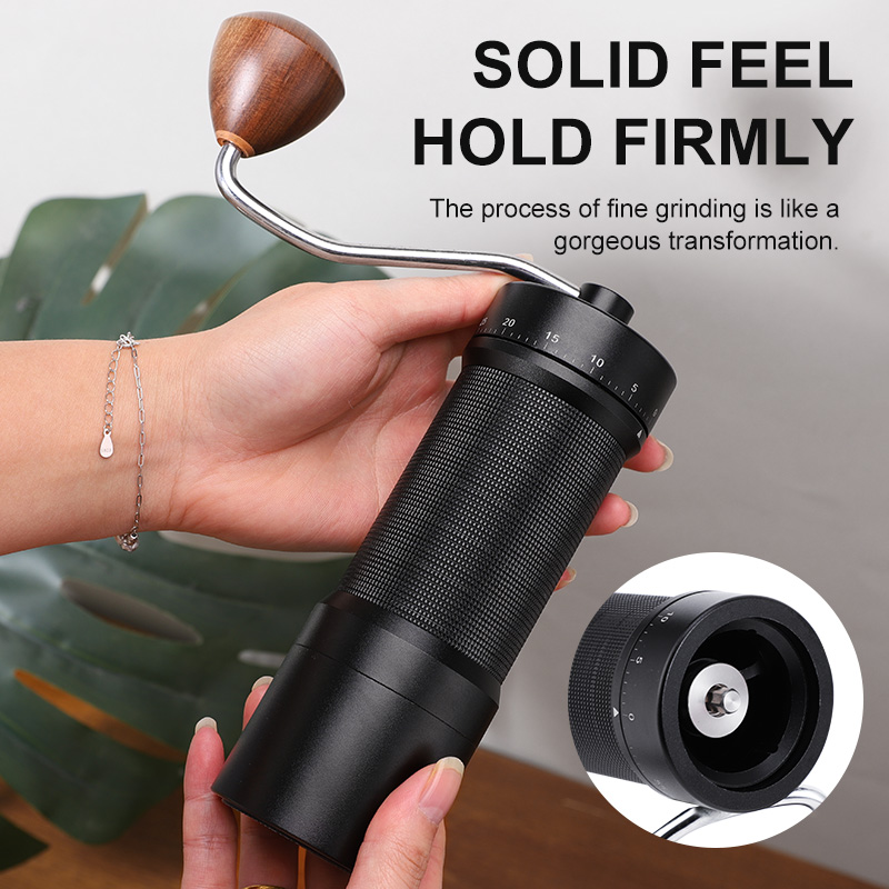 Magnetic Manual Hand Coffee Gr - Burr Hand Grinder ulasan dan harga