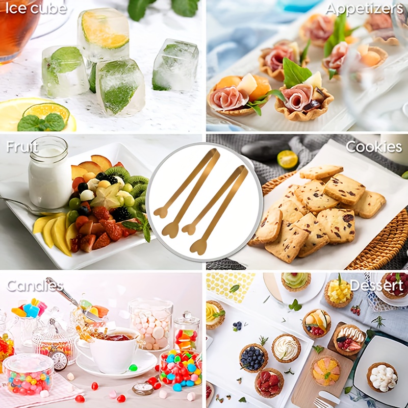 5pcs Stainless Steel Heart-Sha - Coffee Tea Sugar ulasan dan harga