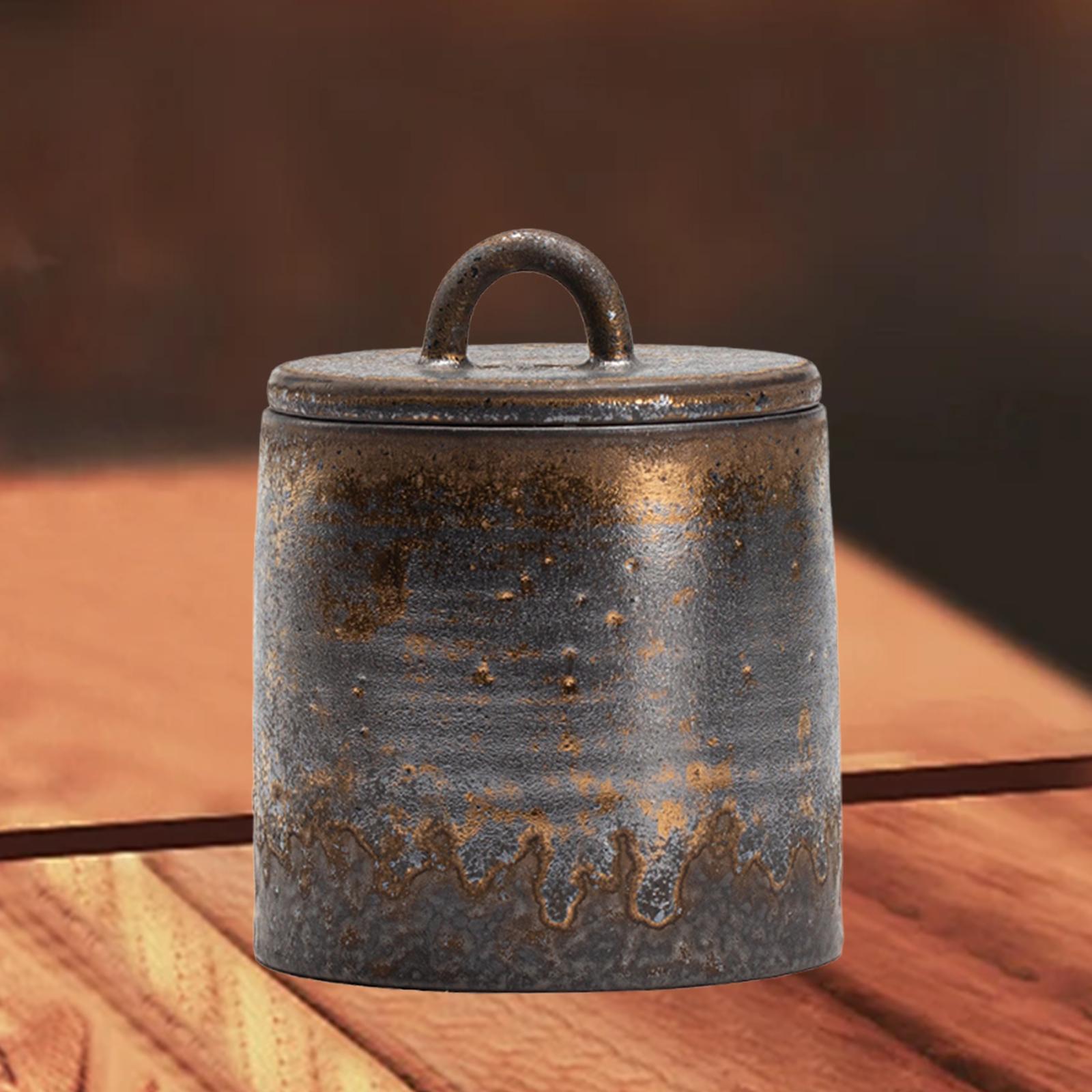 Ceramic Tea Canister with Airt - Coffee Tea Sugar ulasan dan harga