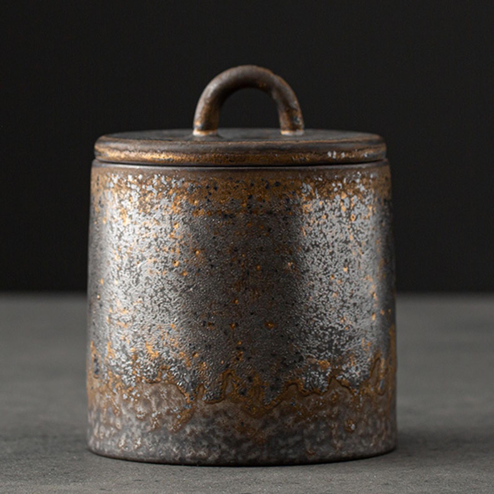 Ceramic Tea Canister with Airt - Coffee Tea Sugar ulasan dan harga