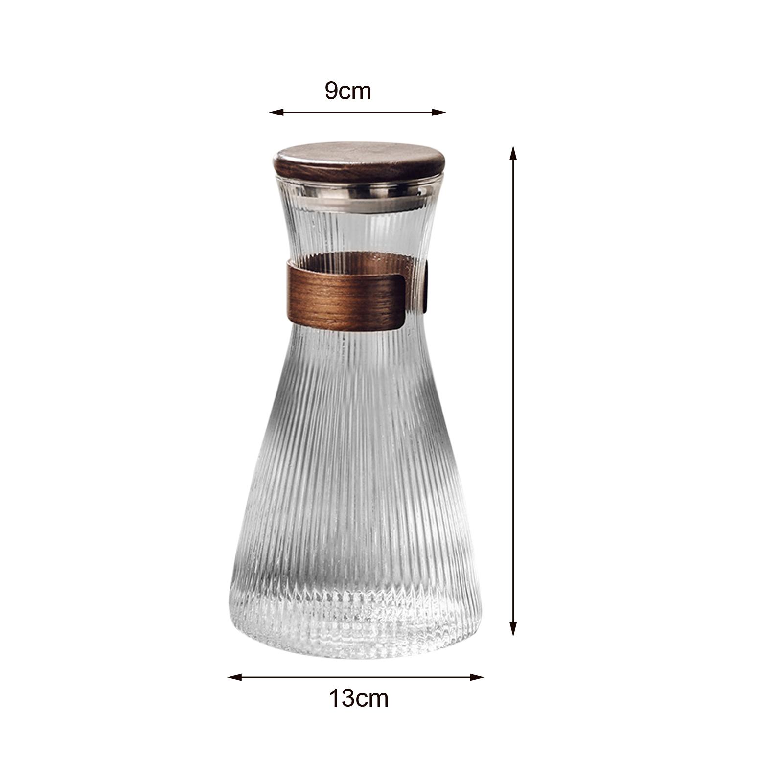 Hot Cold Glass Pitcher Walnut  - Barista Milk Jug ulasan dan harga