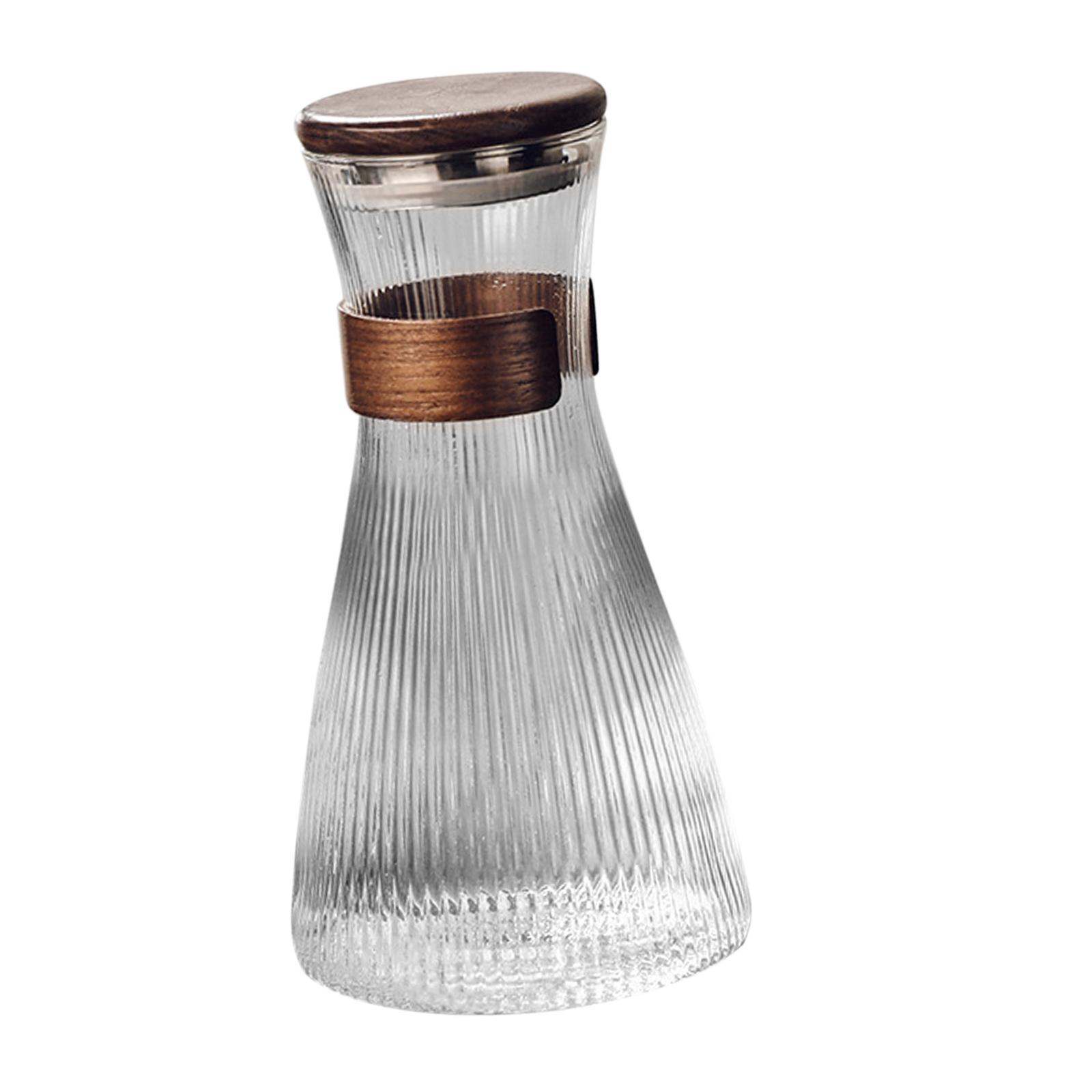 Hot Cold Glass Pitcher Walnut  - Barista Milk Jug ulasan dan harga