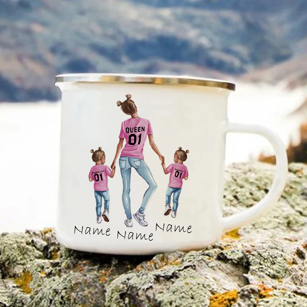 Mother Two Daughters Customize - Coffee Tea Name ulasan dan harga