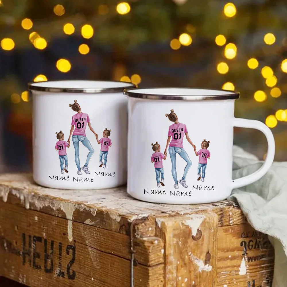Mother Two Daughters Customize - Coffee Tea Name ulasan dan harga