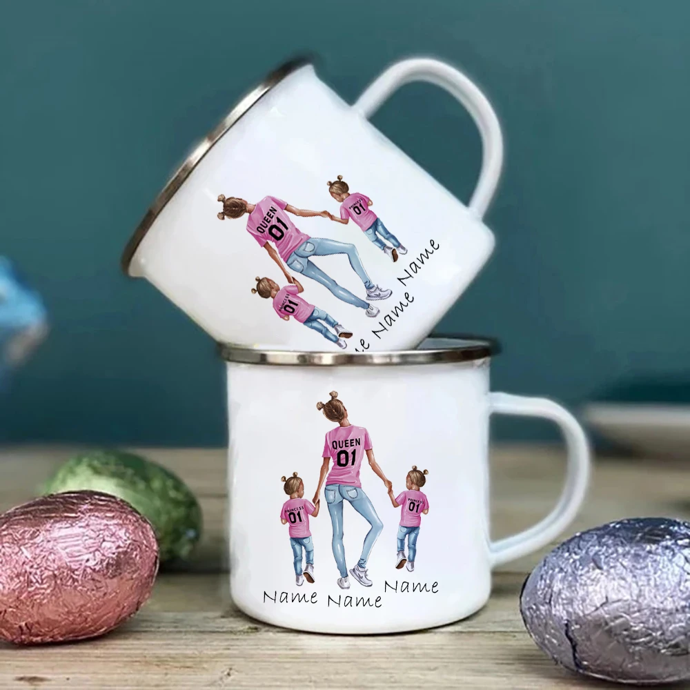 Mother Two Daughters Customize - Coffee Tea Name ulasan dan harga