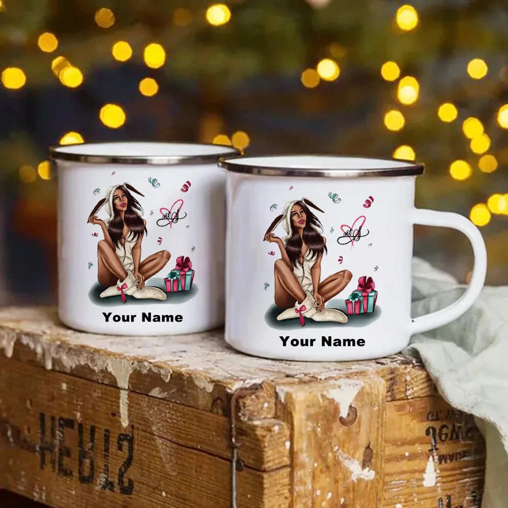 Custom Enamel Mug with Your Na - Coffee Tea Name ulasan dan harga
