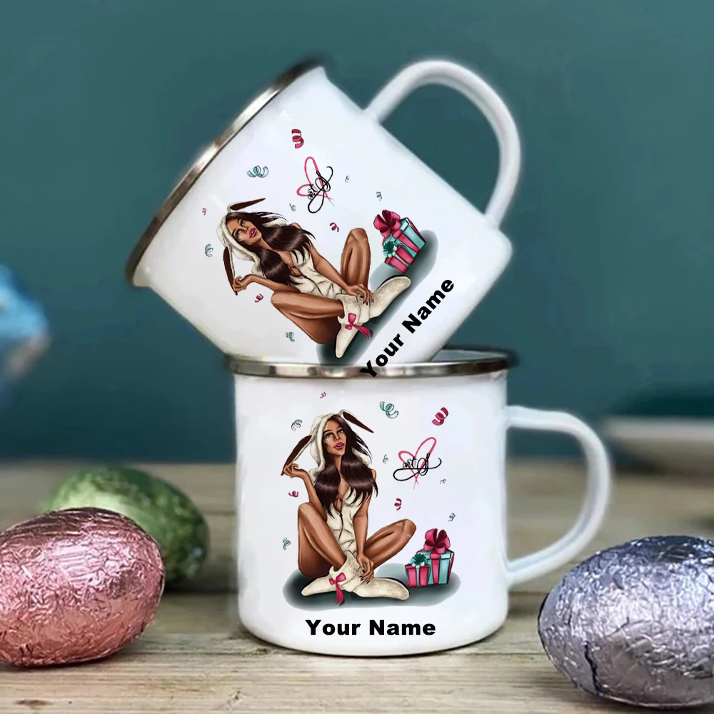 Custom Enamel Mug with Your Na - Coffee Tea Name ulasan dan harga
