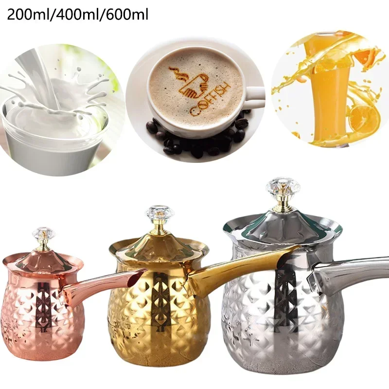 1pcs Turkish Coffee Pot Stainl - Barista Milk Jug ulasan dan harga