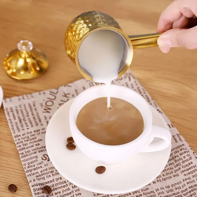 1pcs Turkish Coffee Pot Stainl - Barista Milk Jug ulasan dan harga