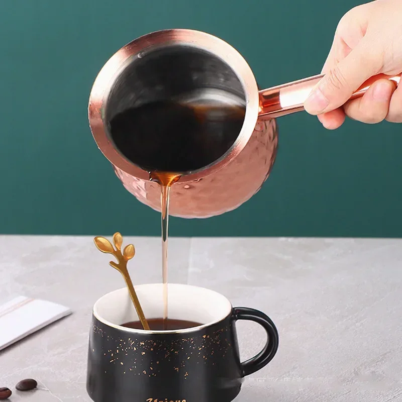 1pcs Turkish Coffee Pot Stainl - Barista Milk Jug ulasan dan harga