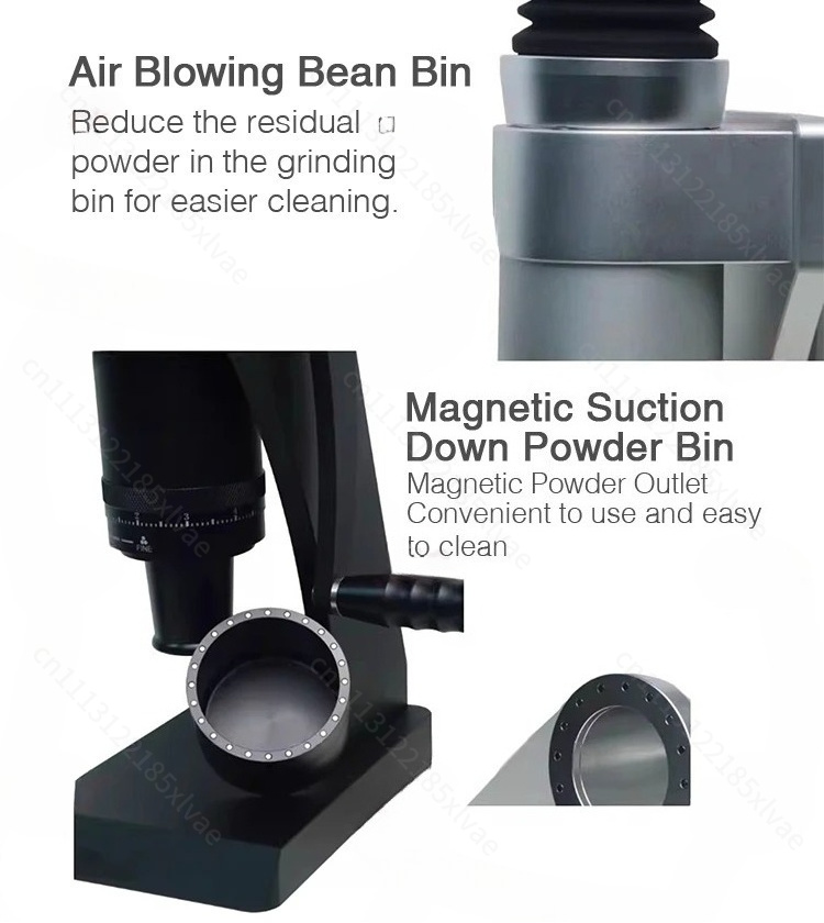 Hand Cranked 63mm Coffee Grind - Burr Hand Grinder ulasan dan harga