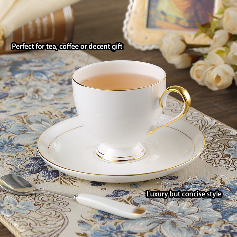 Grace Bone China Coffee Set Wh - Coffee Tea Sugar ulasan dan harga