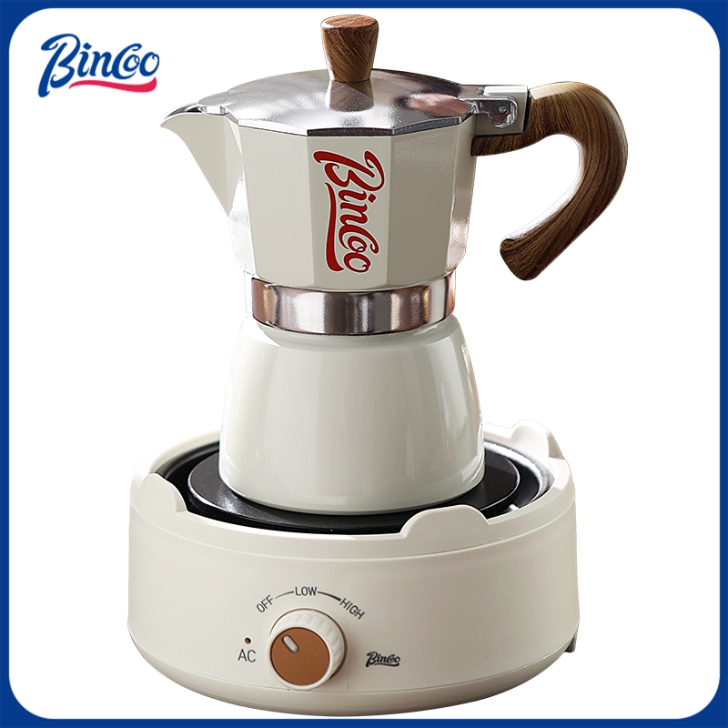 Bincoo Moka Pot and Electric S - Moka Pot Stove ulasan dan harga