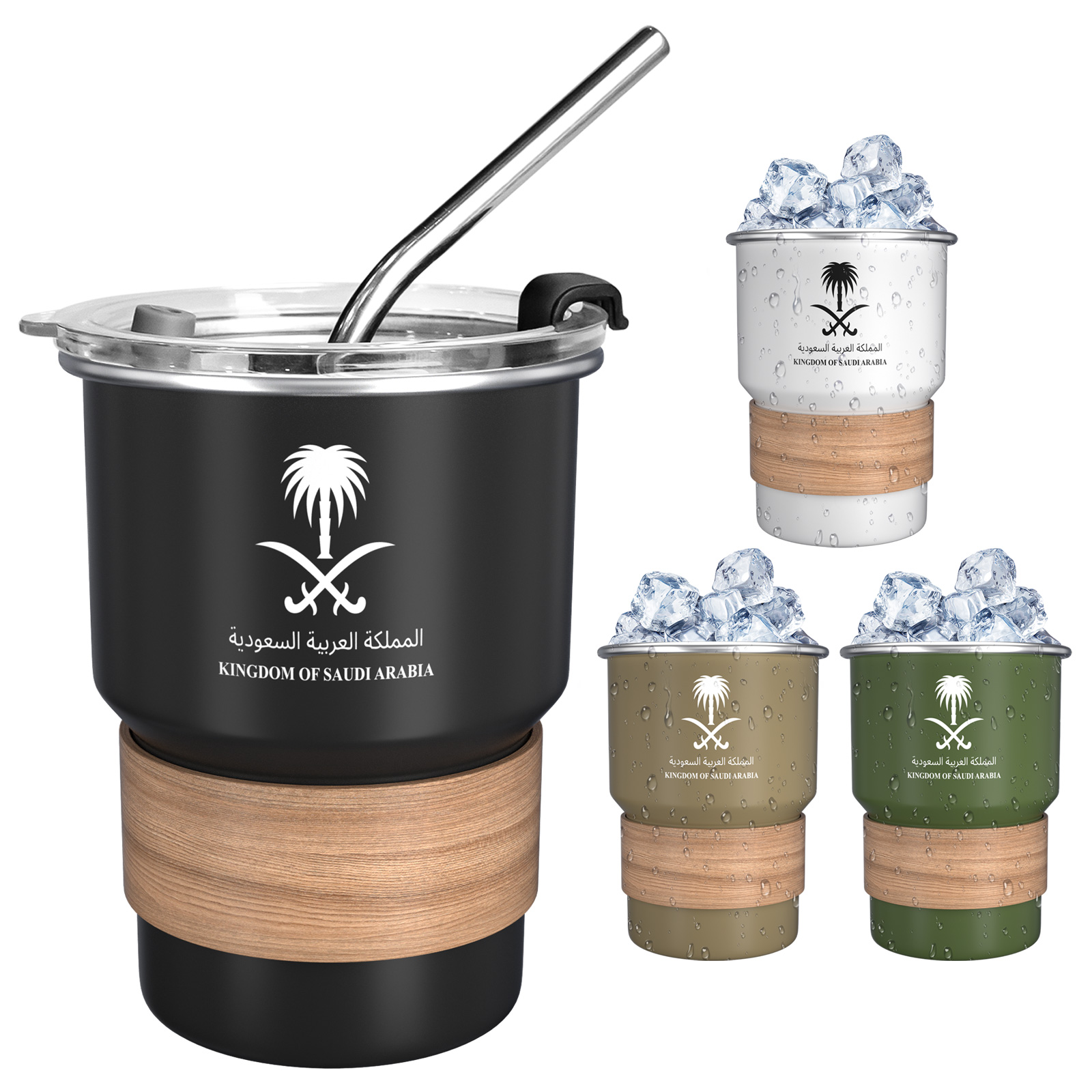 500ML National Emblem of Saudi - Coffee Tea Name ulasan dan harga