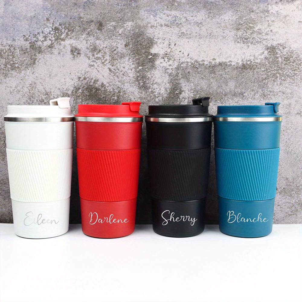 Custom Name Engraved Stainless - Coffee Tea Name ulasan dan harga