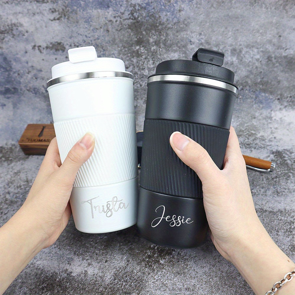 Custom Name Engraved Stainless - Coffee Tea Name ulasan dan harga