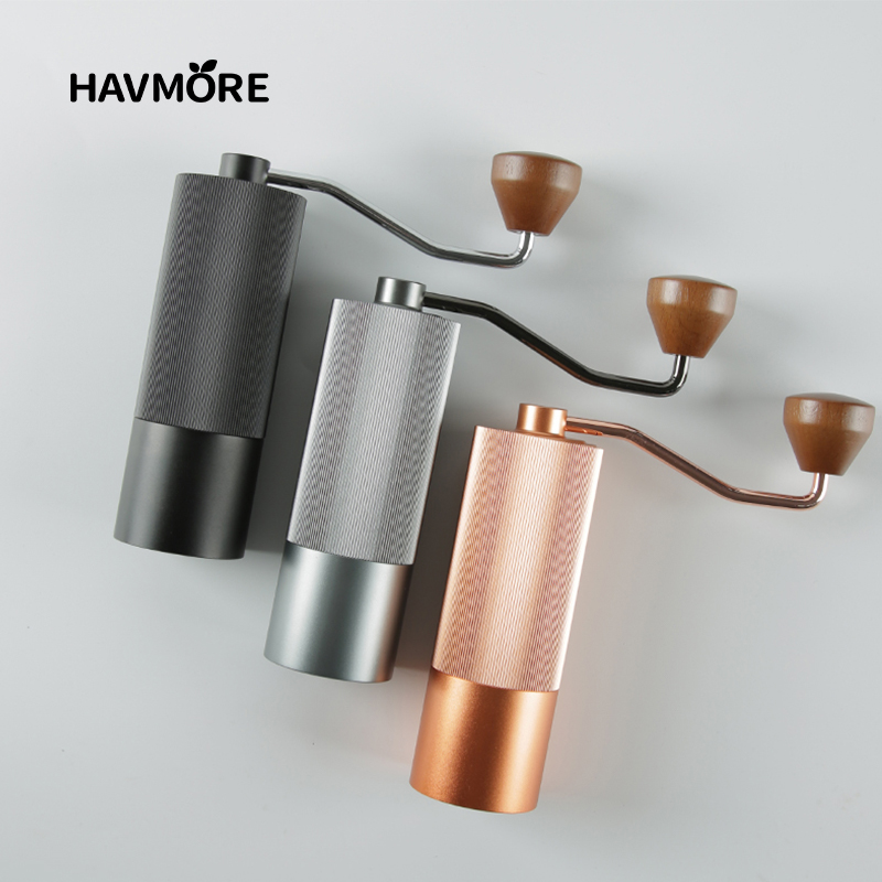 Manual Coffee Grinder 304 Stai - Burr Hand Grinder ulasan dan harga
