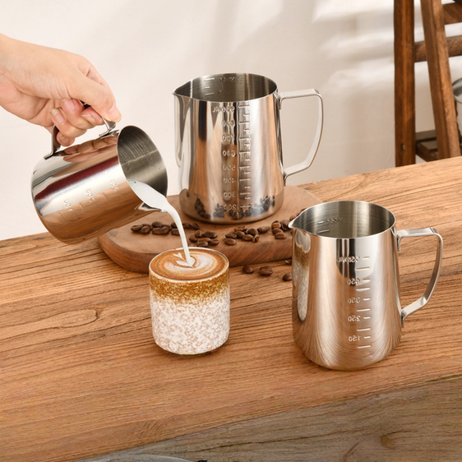 Milk Frothing Pitcher Espresso - Barista Milk Jug ulasan dan harga