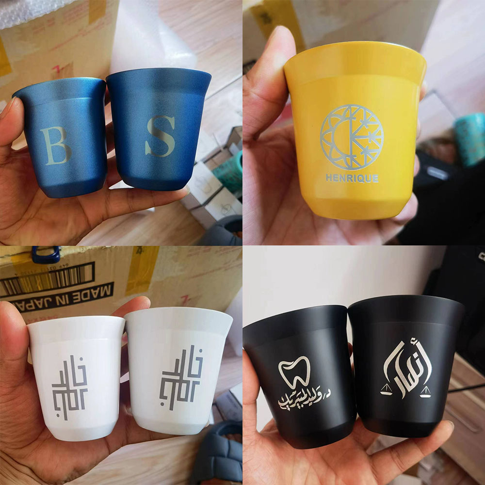 Insulated Double Wall SS Espre - Coffee Tea Name ulasan dan harga