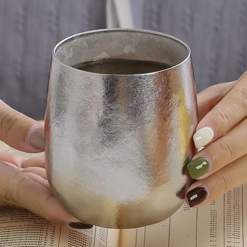 Outdoor Egg Mug Pure Titanium  - Xbloom Coffee Tea ulasan dan harga