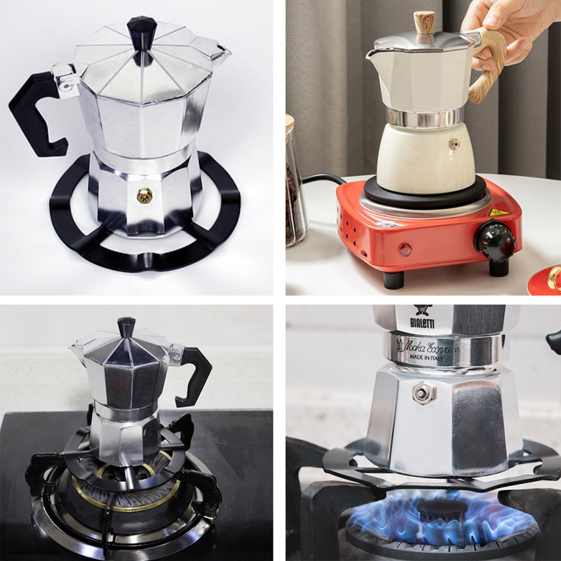 1Pcs Iron Gas Stove Cooker Pla - Moka Pot Stove ulasan dan harga