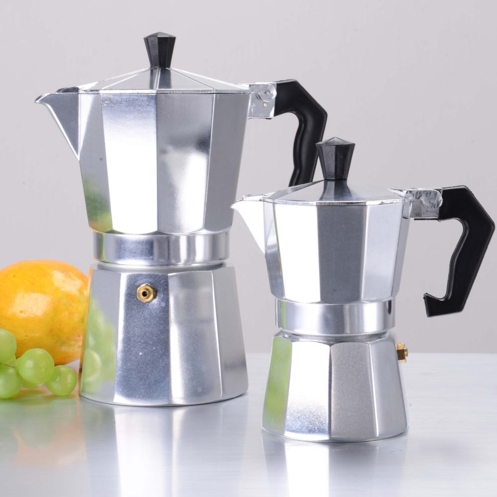 Modern Aluminum Espresso Moka  - Moka Pot Stove ulasan dan harga