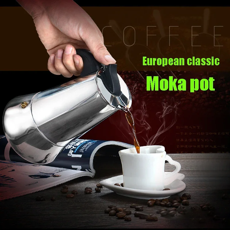 Mokka Espresso Latte Percolato - Moka Pot Stove ulasan dan harga